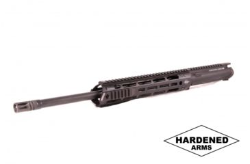 Image of Hardened Arms Upper Receiver Assembly, AR-15, .300 Blackout, 16 inch Barrel, HBAR Profile, Pistol Length, 1/8 Twist, 5/8x24 Thread, 10 inch Talon Handguard, A2 Flash Hider, Black upp0217