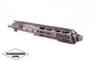 Image of Hardened Arms Upper Receiver Assembly, AR-15, .300 Blackout, 8.5 inch Barrel, HBAR Profile, Pistol Length, 1/8 Twist, 5/8x24 Thread, 10 inch Talon Handguard, SMC Muzzle Brake, Black upp0212