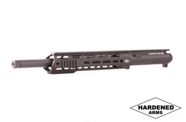 Image of Hardened Arms Upper Receiver Assembly, AR-15, 5.56 NATO, 24 inch Barrel, Bull Profile, Rifle Length, 1/7 Twist, 1/2x28 Thread, 15 inch Talon Handguard, Thread Protector, Black upp0127