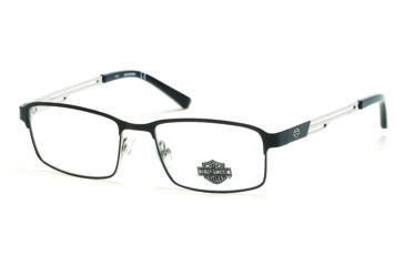 Image of Harley Davidson Eyewear HD0138T Eyeglass Frames - Matte Black Frame, Matte Black Lenses, 50 mm Lens Diameter HD0138T50002