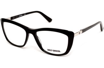 Image of Harley Davidson Eyewear HD0548 Eyeglass Frames - Shiny Black Frame Color