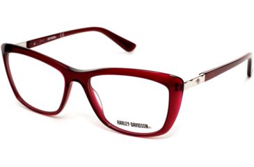 Image of Harley Davidson Eyewear HD0548 Eyeglass Frames - Shiny Bordeaux Frame Color