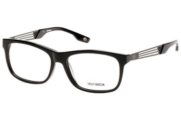 Image of Harley Davidson Eyewear HD0726 Eyeglass Frames - Shiny Black Frame Color