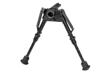Image of Harris Engineering S Series BRM M-LOK Bipod, Rotate Leg Notch, 6-9 in, Black, SBRMMLOK
