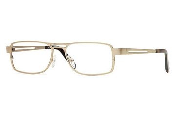 Image of Hart Schaffner Marx HSM 739 SEHS 073900 Single Vision Prescription Eyeglasses - Brushed Gold SEHS 0739005440 GO
