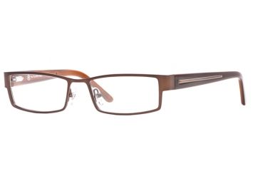 Image of Hart Schaffner Marx HSM 750 SEHS 075000 Single Vision Prescription Eyeglasses - Brown SEHS 0750005445 BN