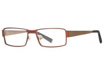 Image of Hart Schaffner Marx HSM 753 SEHS 075300 Progressive Prescription Eyeglasses - Matte Copper SEHS 0753005435 CO