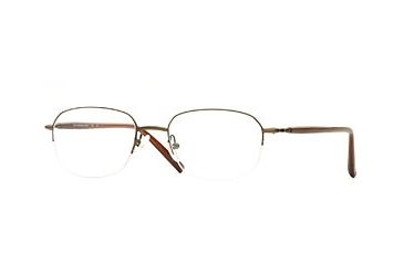 Image of Hart Schaffner Marx HSM 810 SEHS 081000 Progressive Prescription Eyeglasses - Saddle SEHS 0810005340 BN