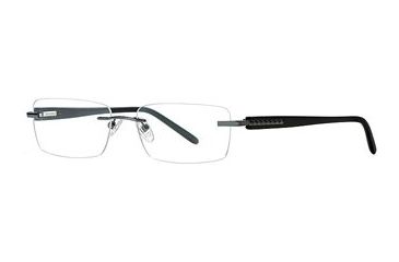 Image of Hart Schaffner Marx HSM 822 SEHS 082200 Bifocal Prescription Eyeglasses - Gunmetal SEHS 0822005445 GM