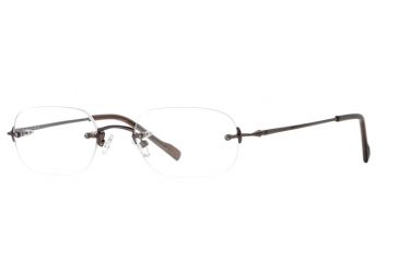 Image of Hart Schaffner Marx HSM 827 SEHS 082700 Bifocal Prescription Eyeglasses - Walnut SEHS 0827005245 BN