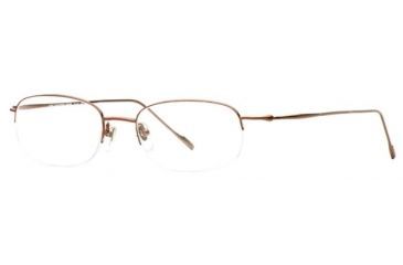 Image of Hart Schaffner Marx HSM T-123 SEHS T12300 Bifocal Prescription Eyeglasses - Cognac Weave SEHS T123005355 RD