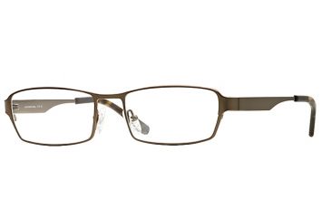 Image of Hart Schaffner Marx HSM T-133 SEHS T13300 Progressive Prescription Eyeglasses - Taupe SEHS T133005340 GO