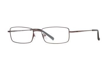Image of Hart Schaffner Marx HSM T-139 SEHS T13900 Progressive Prescription Eyeglasses - Brown SEHS T139005745 BN