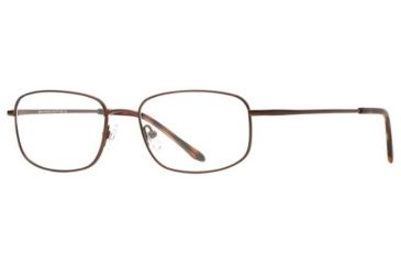 Image of Hart Schaffner Marx HSM T-142 SEHS T14200 Progressive Prescription Eyeglasses - Brown SEHS T142005550 BN