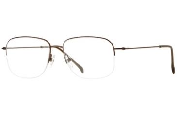 Image of Hart Schaffner Marx HSM T-143 SEHS T14300 Progressive Prescription Eyeglasses - Brown SEHS T143005750 BN