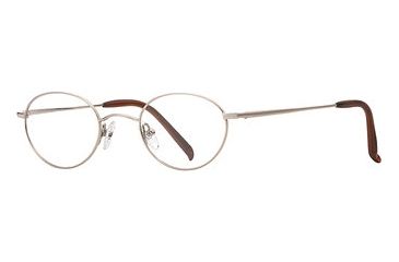Image of Hart Schaffner Marx HSM T-146 SEHS T14600 Single Vision Prescription Eyewear - Silver SEHS T146004440 SV