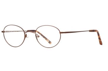 Image of Hart Schaffner Marx HSM T-148 SEHS T14800 Eyeglass Frames - Matte Brown SEHS T148004745 BN