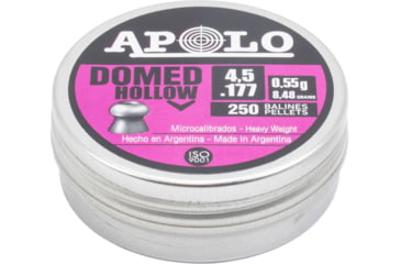 Image of Hatsan Apolo .177 Domed Hollow 8.48 Grain 250 Pack