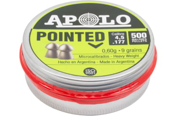 Image of Hatsan Apolo .177 Pointed 9 Grain 500 Pack