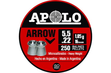 Image of Hatsan Apolo .22 Arrow 16 Grain 250 Pack