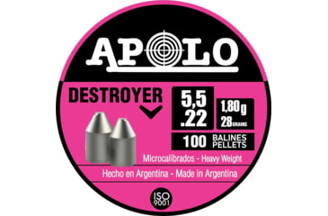 Image of Hatsan Apolo .22 Destroyer 28 Grain 100 Pack