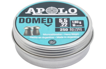Image of Hatsan Apolo .22 Domed 16 Grain 250 Pack