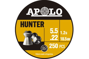 Image of Hatsan Apolo .22 Hunter 18.5gr 250 Pack