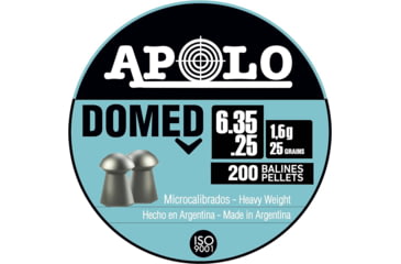 Image of Hatsan Apolo .25 Domed 25 Grain 200 Pack