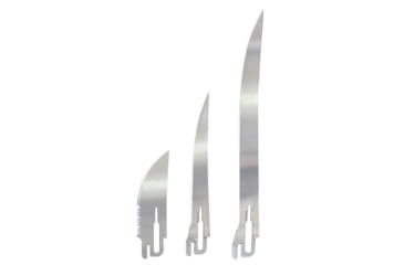 Image of Havalon Talon Fish Pack Replacement Blades, 7 inch Fillet/5 inch Fillet/3 inch Partially Serrated, Stainless Steel, HSC57SXT3