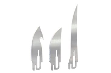 Image of Havalon Talon Hunt Pack Replacement Blades, 5 inch Fillet/3 inch Gut Hook Combo/3 inch Partially Serrated, Stainless Steel, HSC5GSXT3
