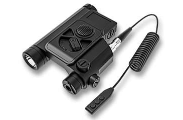 Image of Hawk Gazer FLG-21 LED Flashlight/Green Laser Combo, Low Profile, Black, HG-FLG-21