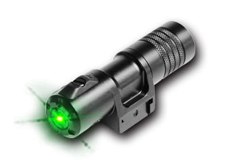 Image of Hawk Gazer LG-7 Green Laser Sight, Black, Compact, LG-HG-LG-7