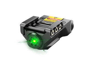 Image of Hawk Gazer LG-9 Green Laser Sight, Black, Low Profile, LG-HG-LG-9