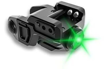 Image of Hawk Gazer LG-X Green Laser Sight, Subcompact, Black, HG-LG-X