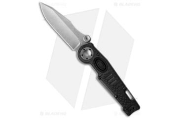 Image of Hawk Knife Designs MUDD Folding Knife, 3.25in, CTS XHP, Clip Point Blade, Carbon Fiber, Black Handle, Black/Gray, 7.75 inch, BHQ-26641