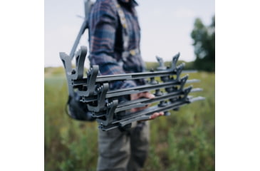 Image of Hawk Treestands Hawk Helium Climbing Stick, Gray, HWK-ACS