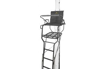 Image of Hawk Treestands Sasquatch Bone Collector 21 Ft 1.5 Man Ladder Stand Tip/ Hercules &amp; Ez Tip-Up 2072-H