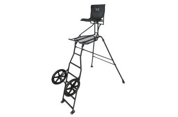 Image of Hawk Treestands Transformer Hunt-Pod Stand, Black, HWK-2075