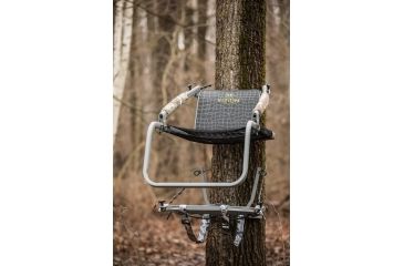 Image of Hawk Treestands Vizion Climbing Stand, Gray, 2043