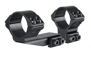 Image of Hawke Sport Optics Dovetail 30mm High 2in Extension Scope Rings, Black, 22123