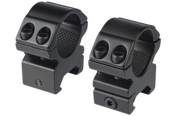 Image of Hawke Sport Optics 2pc Match Series Weaver Scope Rings, 1in, Medium HM7102, EDEMO1