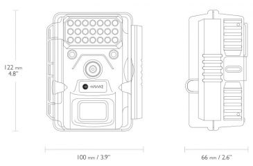 Image of Hawke Sport Optics Digital Trail Camera 10MP, Gray, 46100