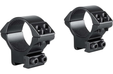 Image of Hawke Sport Optics Dovetail Match Series Rifle Scope Rings - 2-Pieces, 30mm, Medium, Black, 22107