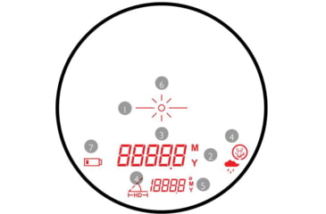 Image of Hawke Sport Optics Endurance 700 Laser Range Finder, Black, 41210