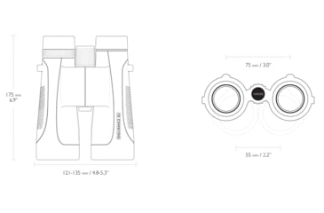 Image of Hawke Sport Optics Endurance ED Marine 7x50mm Roof Prism Binoculars, Blue, 36505