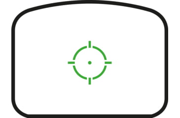 Image of Hawke Sport Optics Endurance Reflex Dot Sight 3 MOA Circle Dot, Weaver /RMSc Footprint, Green, Black, 12151