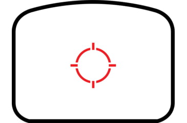 Image of Hawke Sport Optics Endurance Reflex Dot Sight 3 MOA Circle Dot, Weaver /RMSc Footprint, Red, Black, 12150