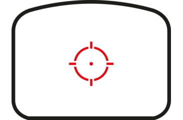 Image of Hawke Sport Optics Endurance Reflex Dot Sight 3 MOA Circle Dot, Weaver /RMSc Footprint, Red, Black, 12150