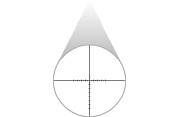 Image of Hawke Sport Optics Frontier 30 Rifle Scope, 1-10x24mm, 30mm, SFP, MOA FD Reticle, Black, 18411