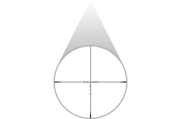 Image of Hawke Sport Optics Frontier 30 Rifle Scope, 1-8x24mm, 30mm, LRX Tactical FD Reticle, Black, 18406